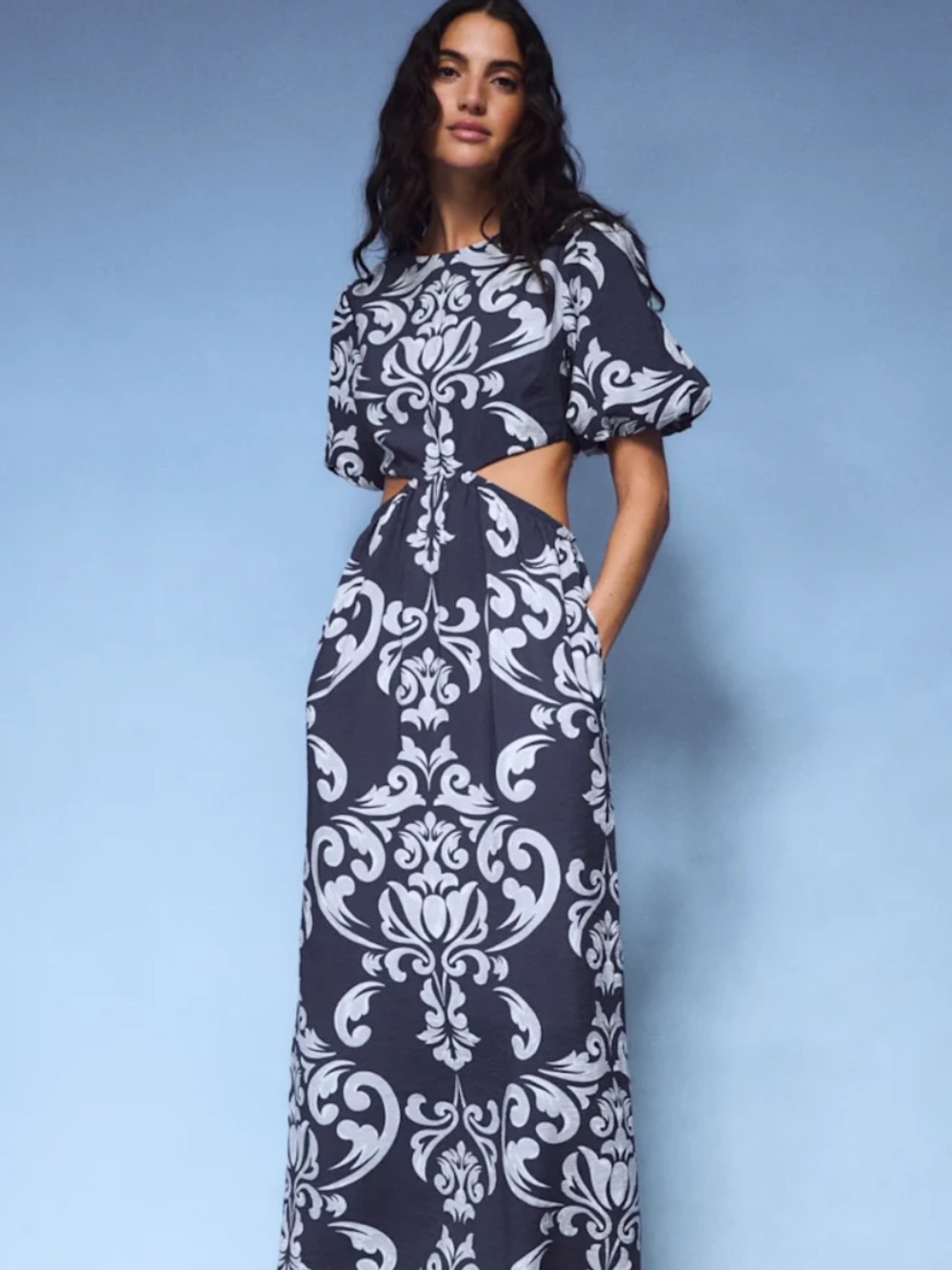 Abercrombie & Fitch Cutout Maxi Dress